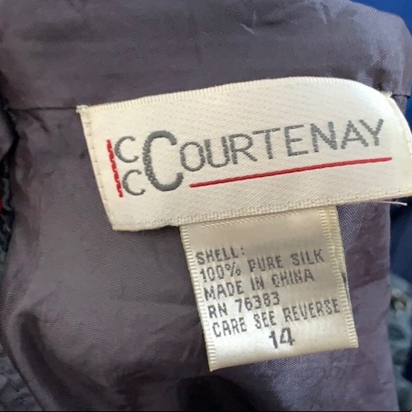 Courtenay Printed Skirt, Size 14 - Picture 4 of 7